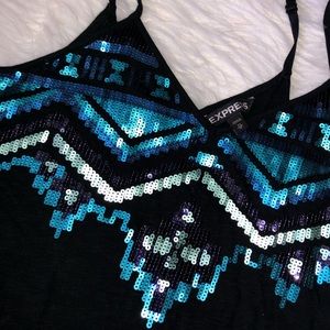 💙💚Express high-low sun dress spaghetti strap💙💚